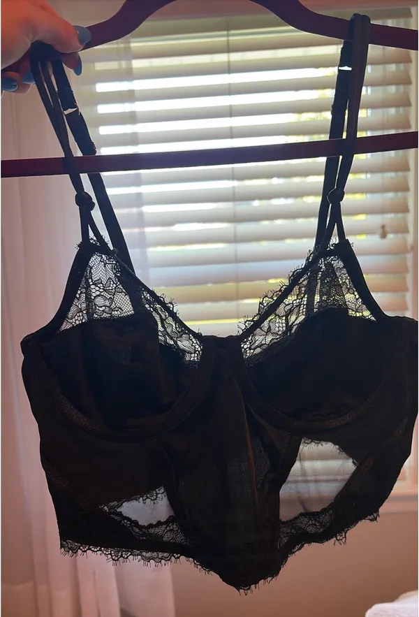 Auden Lingerie Target Black Lace Bra - Image 2