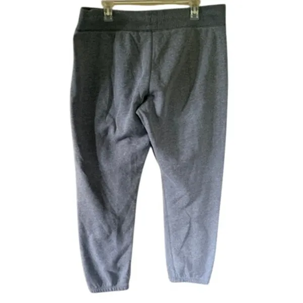 Under Armour Gray Loose Fit Jogger Sweatpants Women's XL Logo - Image 4