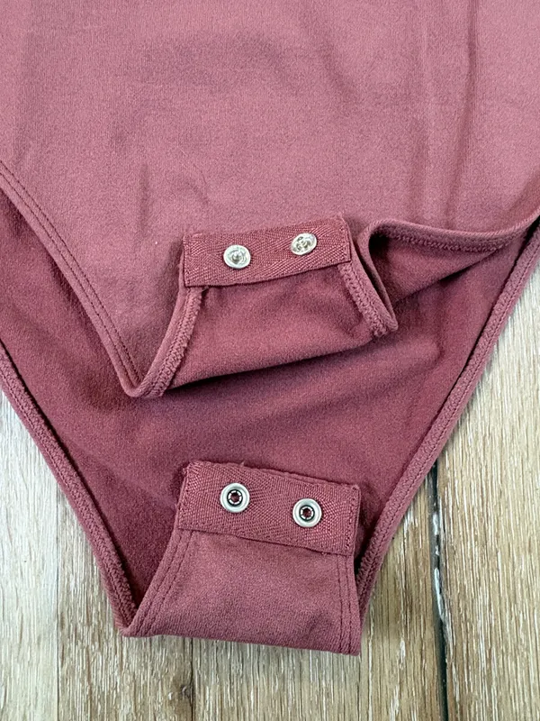 Darn Pink Long Sleeve Bodysuit - Image 3