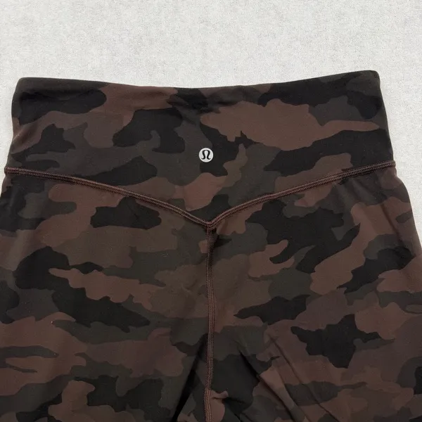 Lululemon Align Jogger Crop Size 6 Heritage 365 Camo Brown Earth Multi - Image 3