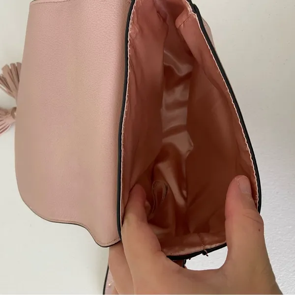 EUC | Victoria’s Secret pink studded crossbody‎ purse - Image 5