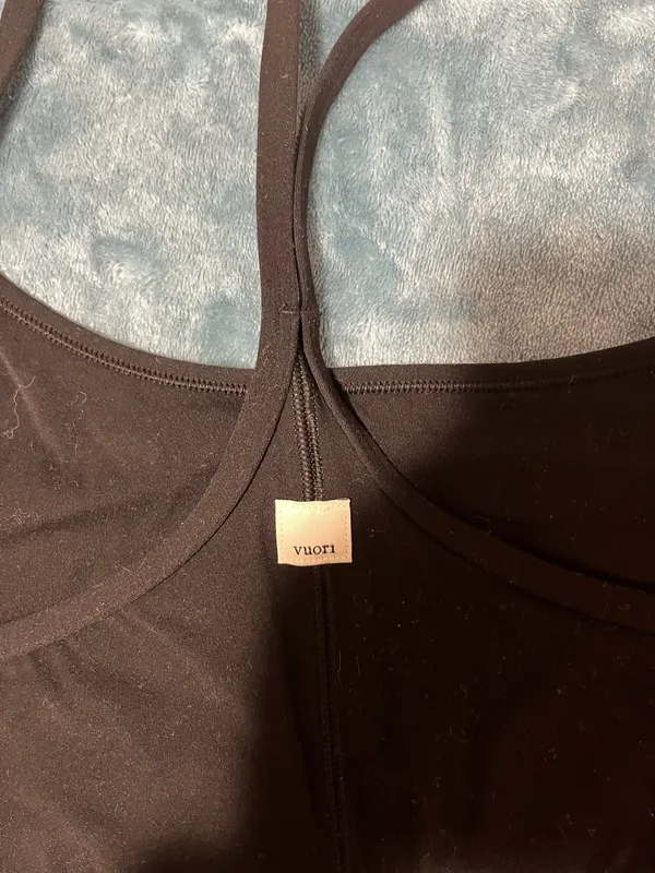 Vuori Black All The Feels Sports Bra - Image 4
