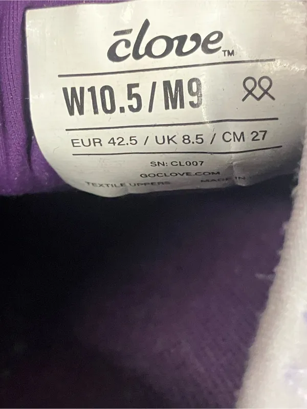 Clove Lavender Classic Running Comfort Nurse Sneakers Shoes Women's 10.5 - Image 6