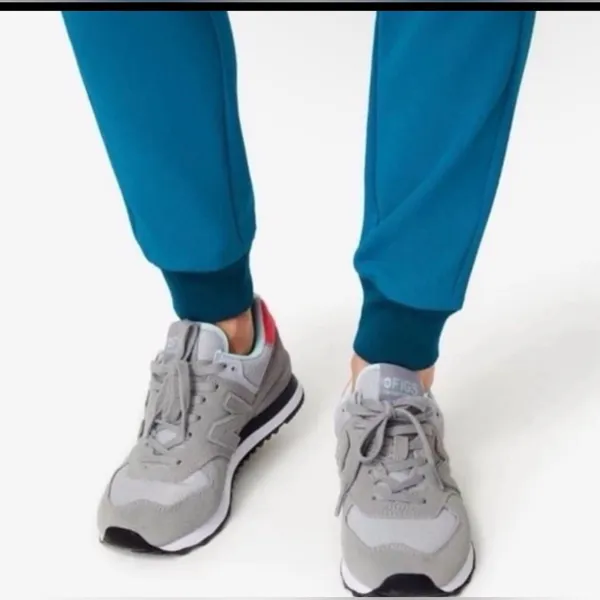 Figs High Waisted Zamora Jogger Limited Edition Alp Blue (Size XS) - Image 4