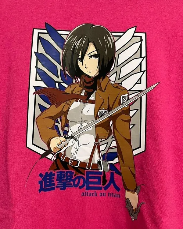 ATTACK ON TITAN Anime Graphic Tee NWOT Unisex T-Shirt Adult Sz M - Image 4