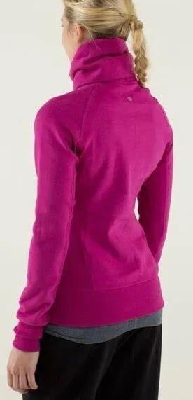 Lululemon Calm & Cozy Raspberry / Guava Lava Jacket Size 6 - Image 2