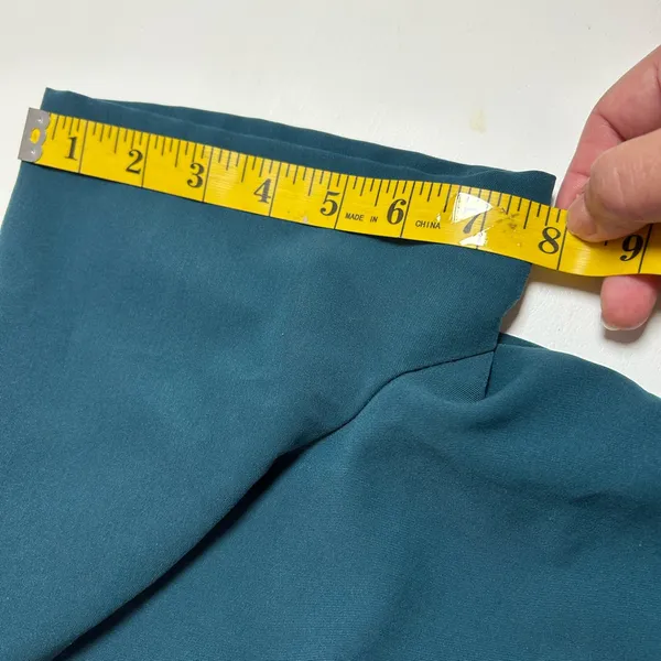 Figs Scrubs Top Womens S Teal Casma Three Pocket V Neck Technical Collection - Image 10
