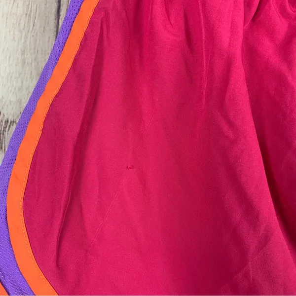 Nike Women's‎ Pink and Purple Shorts - Image 6