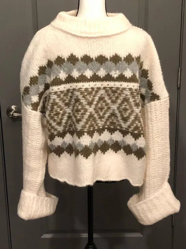 Free People Chunky Sweater - Image 3