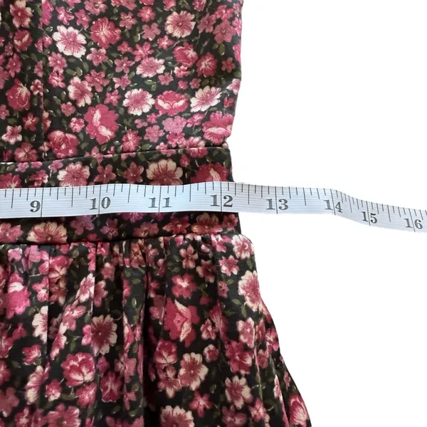 Sound & Matter Pacsun Floral Whimsigoth Mini Dress XS Strapless Fairy Grunge‎ - Image 6