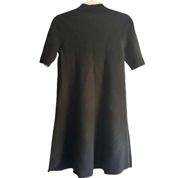 THEORY Lakelyn Evian Wool‎ Mockneck Mini Dress Medium - Image 3