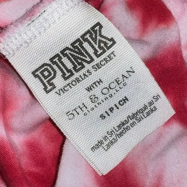 Victoria’s Secret pink Louisville Cardinals collegiate tube top tie dye small - Image 2