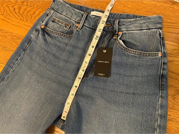 Forever 21 curvy 90’s straight leg jeans size 28 - Image 8