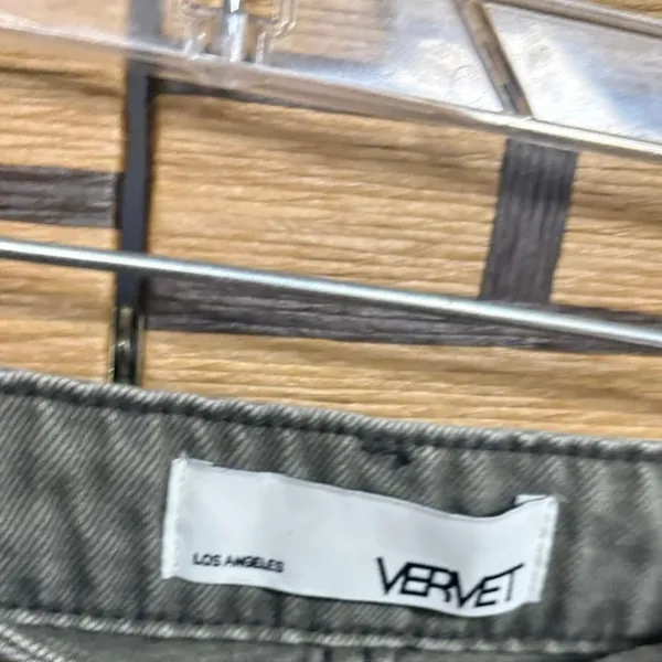 Vervet Olive‎ Green Crop Jeans Size 28 - Image 5
