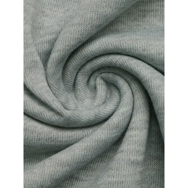 Polo Collar Dropped Shoulder Sweatshirt - Image 10
