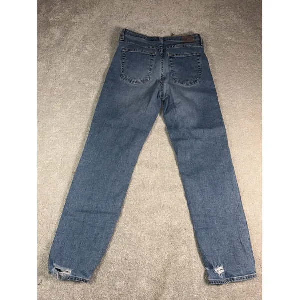 AG-ED Adriano Goldschmied Denim Phoebe Jeans Womens 28R Blue Tapered Leg - Image 7