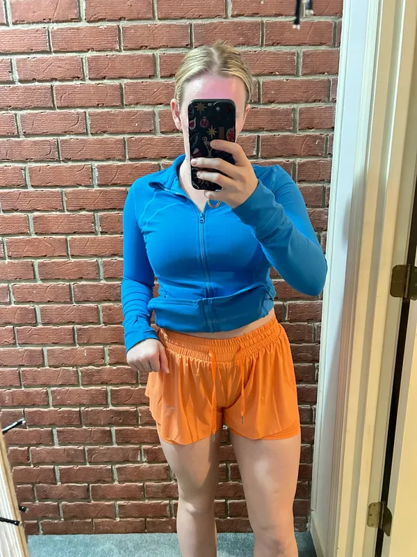 SheIn Buttery Solid Drawstring Running Athletic Shorts - Image 3