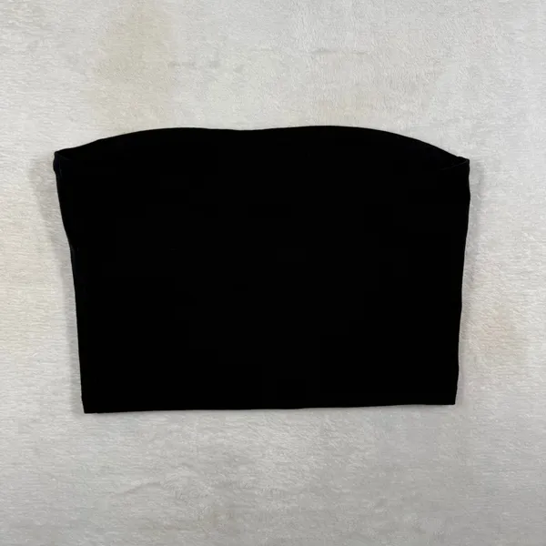 TNA Aritzia Black‎ Tube Top Bandeau Strapless Slim Fit Small - Image 5