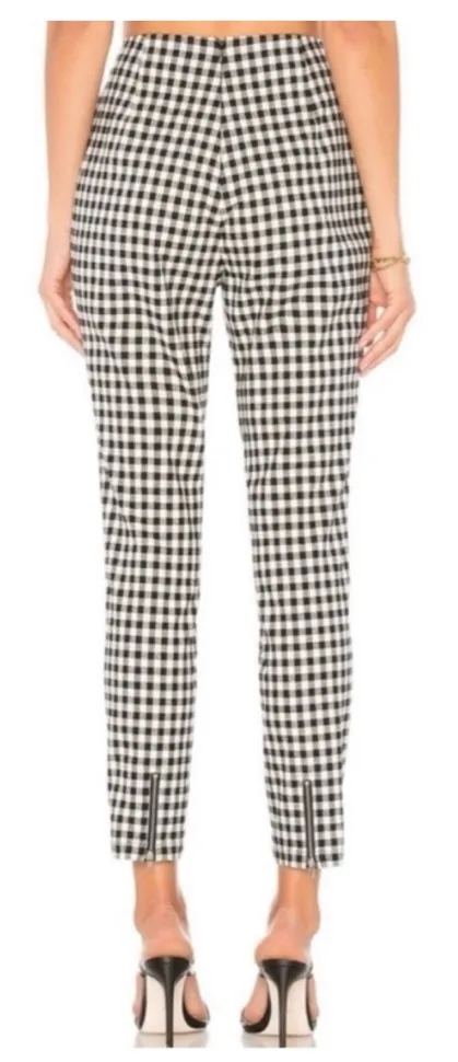 By The Way Cropped Gingham Pants - Image 7