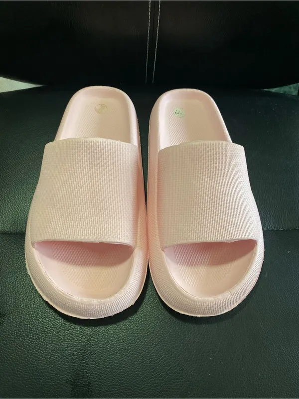Unbranded Pink Foam Slide Sandals - Lightweight Comfort Size 6-7 - Image 3