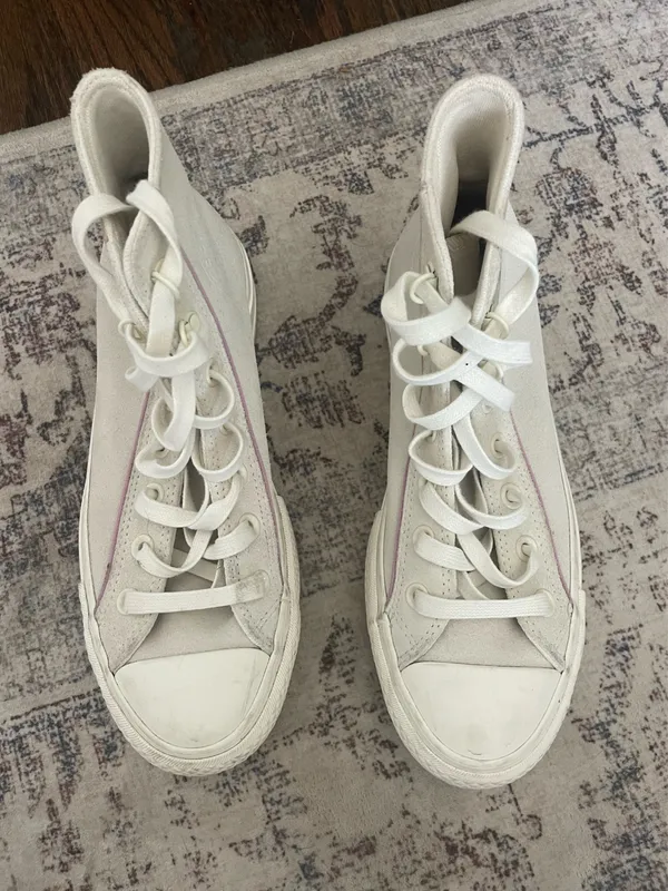 Converse High-Top Platform Sneakers - Image 4