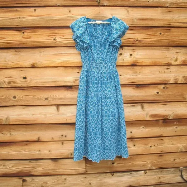 Shoshanna Zona Eyelet Midi Dress - Image 4