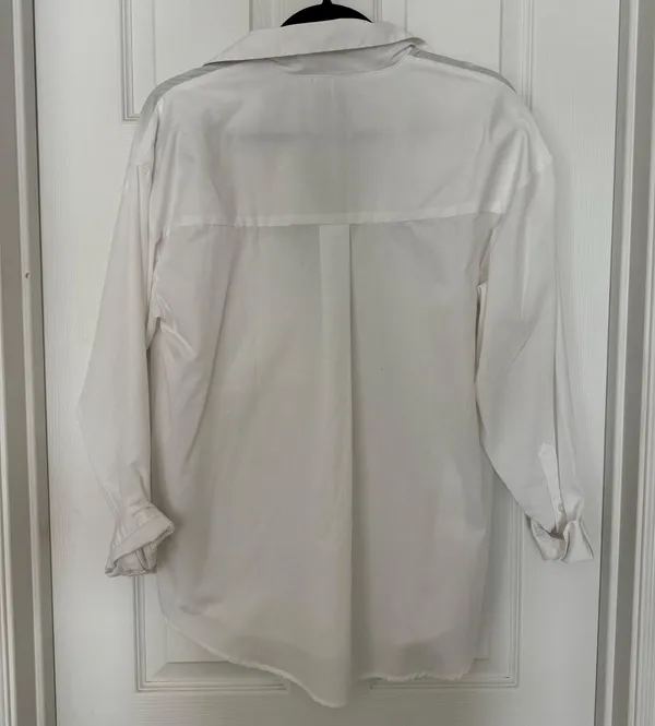 Abercrombie Oversized Poplin Shirt - Image 3
