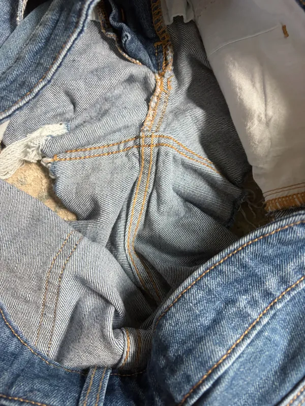 Old Navy Jean Shorts High-Rise Straight OG - Image 4