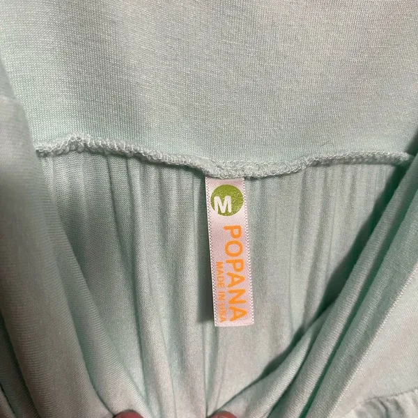 Popana Mint Maxi Skirt Green Size M - Image 2