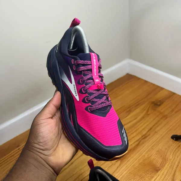 Brooks Cascadia 16 Pink Blue 1203631B425 Size 8W NO BOX - Image 12