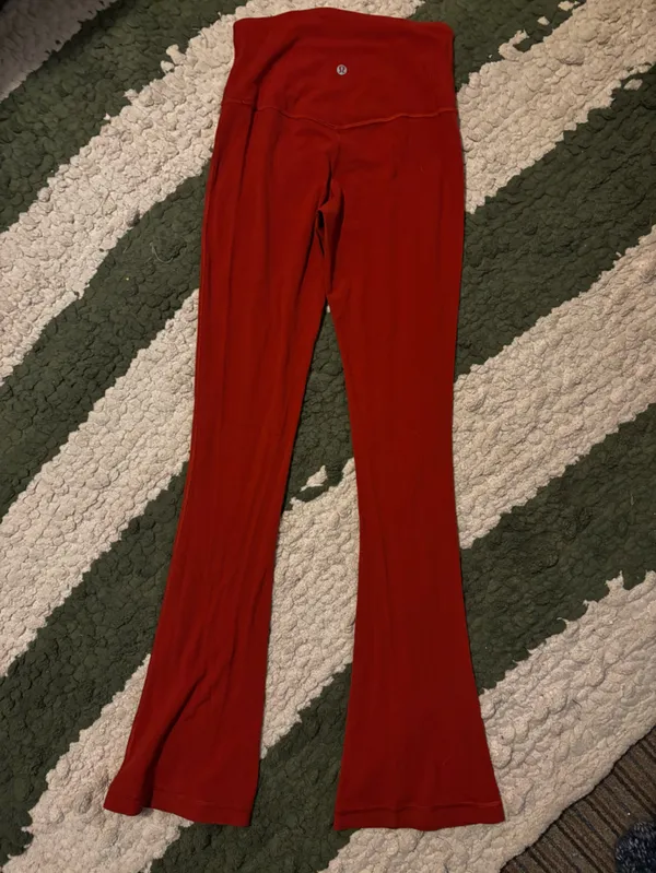 Lululemon Mini Align Flares -Cayenne - Image 3