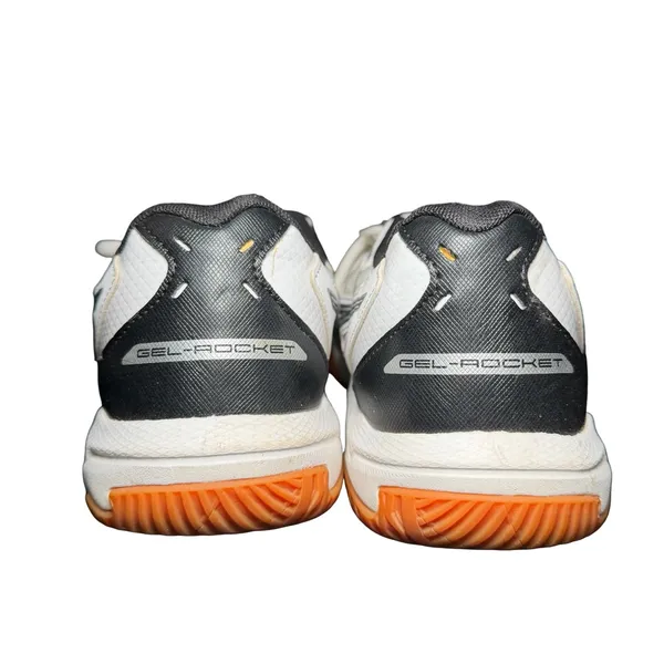 ASICS Gel-Rocket 10 Indoor Court Shoes – Size 8.5 (White/Black) - Image 3