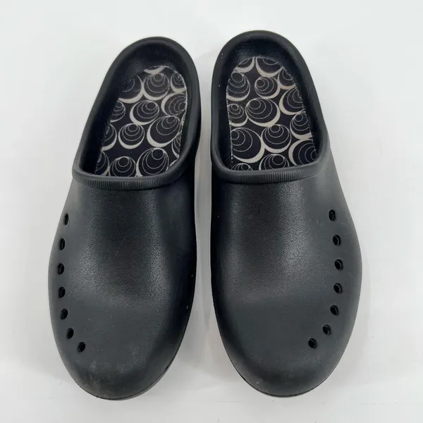 Crocs Tully Clogs Waterproof Slip On Lined Lightweight Mules Shoes Black Size 10 - Image 6