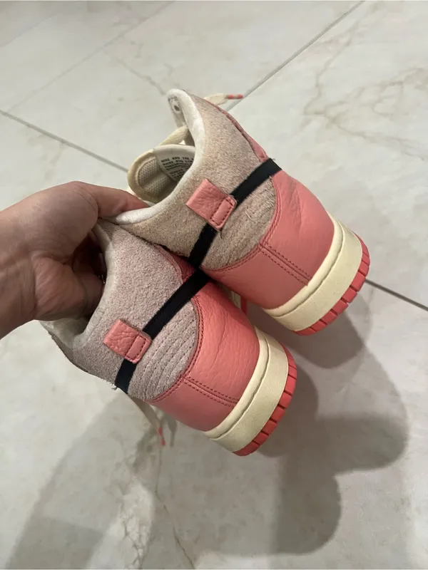 Nike Pack Pink Hoops Dunk High Sneakers Size 7.5 US - Image 5