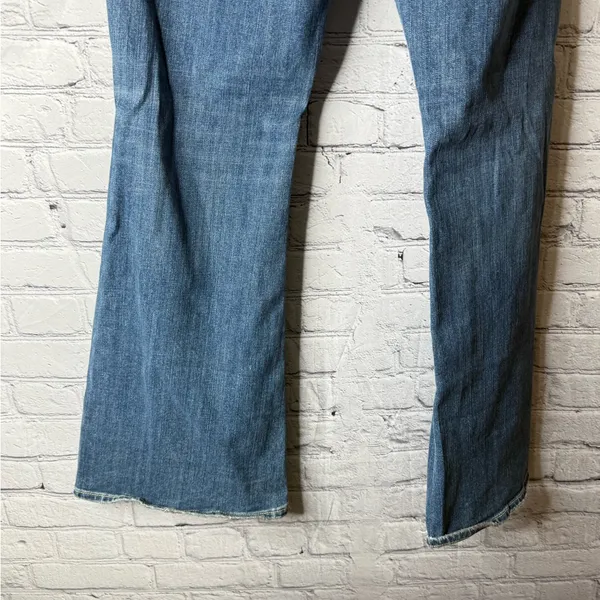 American Eagle 77 high rise flared leg jeans size 12 - Image 10