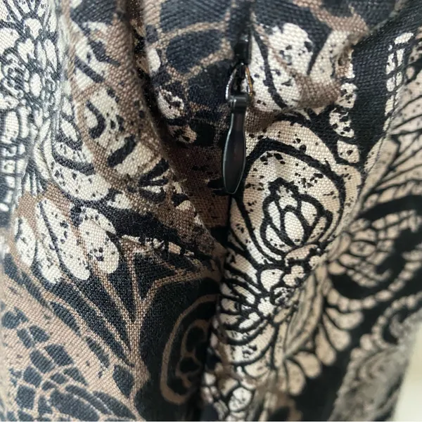 212 Collection Linen Cotton Floral Shift Dress Sz 14 - Image 12