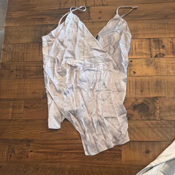 Zara Satin Asymmetrical Tank‎ - Image 2