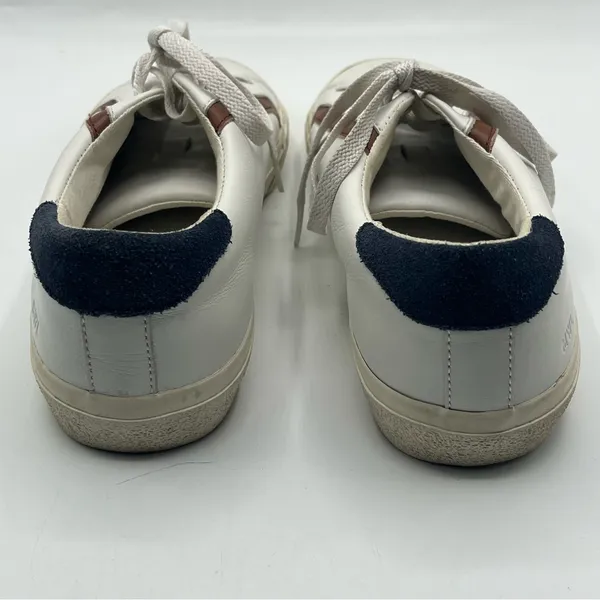 Madewell Style # MA139 Sidewalk Low Top Sneakers in Leather & Suede Sz 8.5 - Image 4