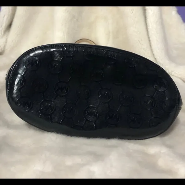 Michael Kors Patent Leather Monogram Tote! - Image 11