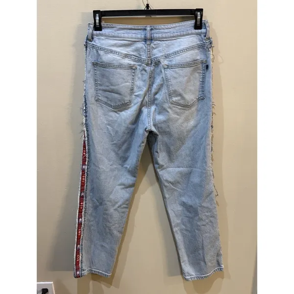 Anthropologie pilcro women's The‎ Vintage straight jean Size 30 Southwestern - Image 6