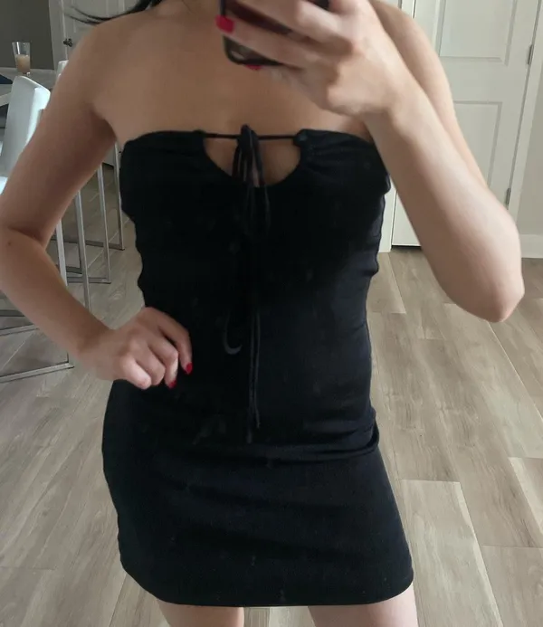 Princess Polly Pazia Halter Mini Dress Black - Image 8