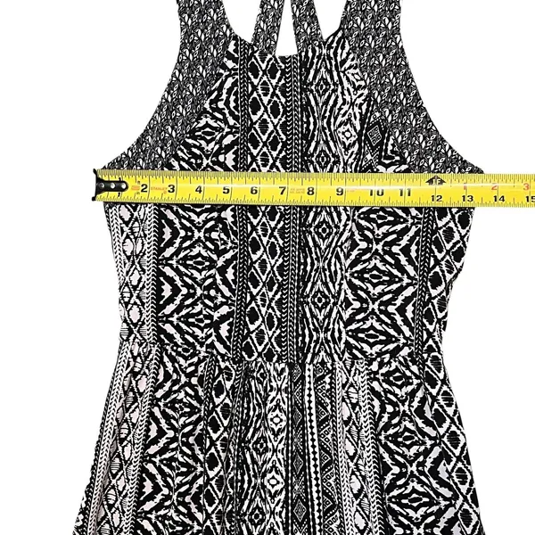 American Eagle Dress Women's 00 Black Halter Fit & Flare Sundress Pockets Summer - Image 6