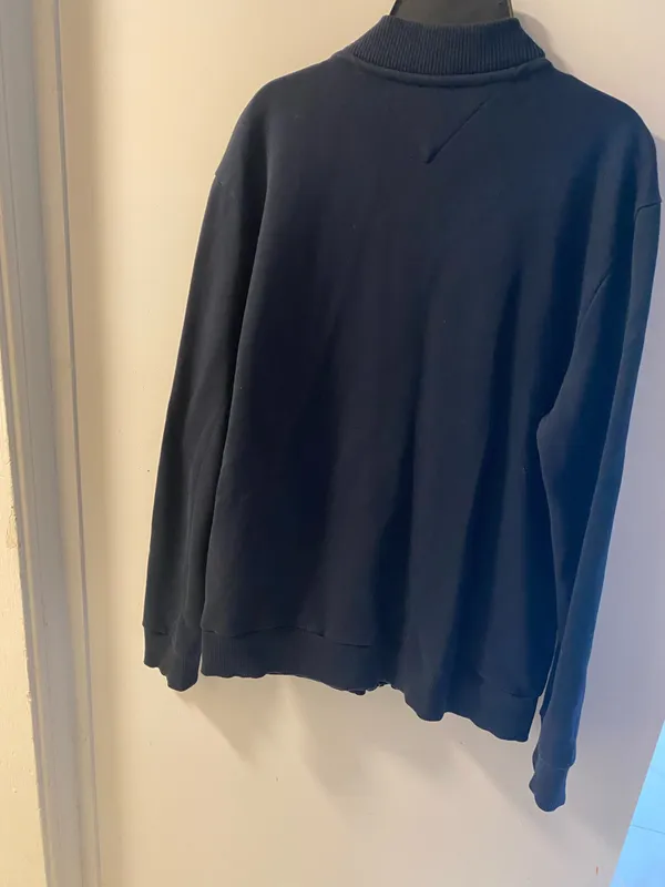 Tommy Hilfiger Men's Black Windbreaker Jacket Tommy Hilfiger Size: M - Image 6