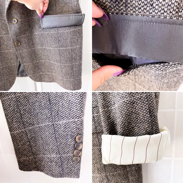 Evan Picone VINTAGE Wool Oversized Blazer - Image 9