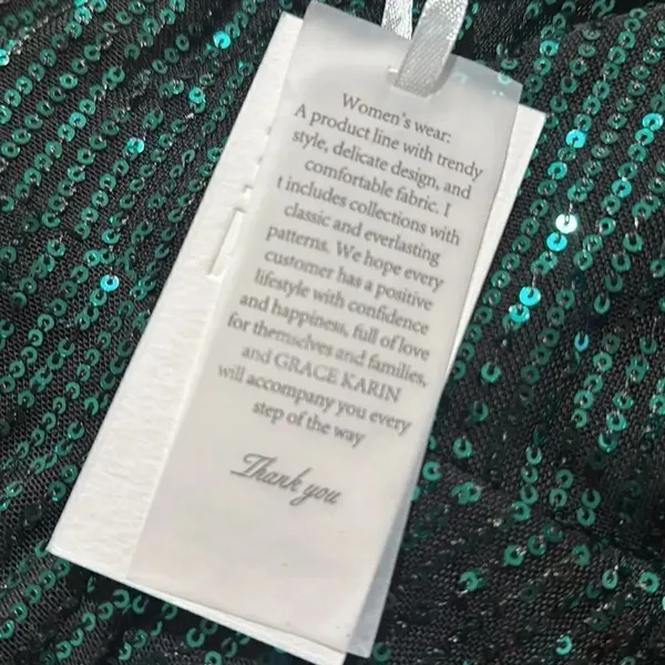 Grace and Karin Sequin Mid Dress NWT - Image 6