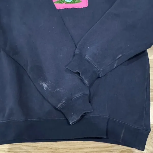 Vintage Lee Navy Frog Crewneck Sweatshirt 90’s Women’s Medium - Image 5