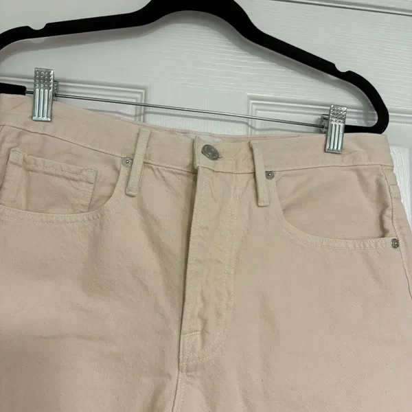 Frame Pale Pink‎ Jean Shorts Size 27 - Image 3
