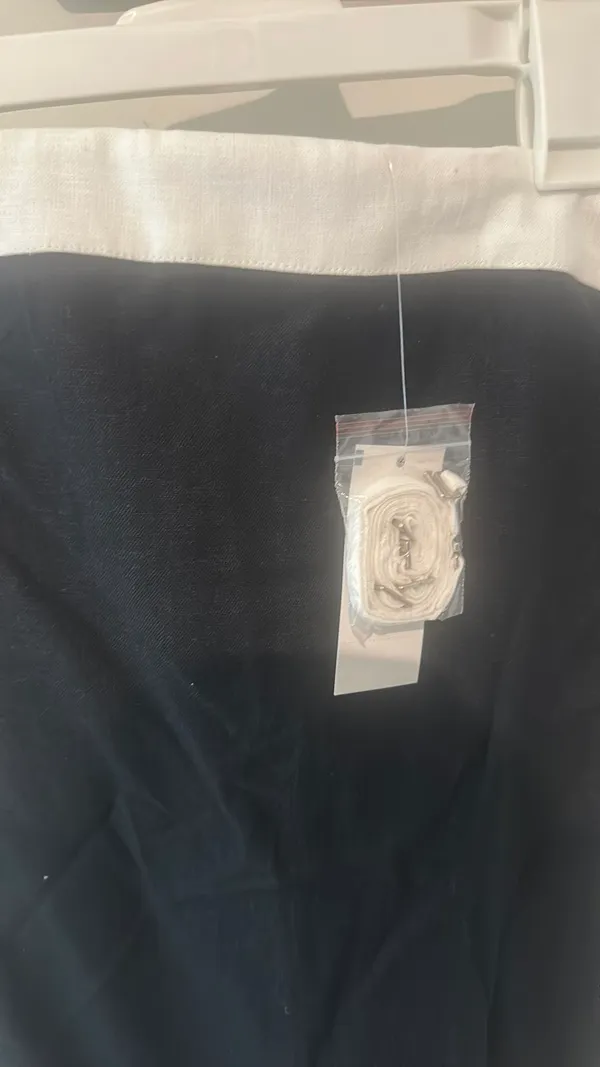 Abercrombie Strapless Dress Linen Blend - Image 2