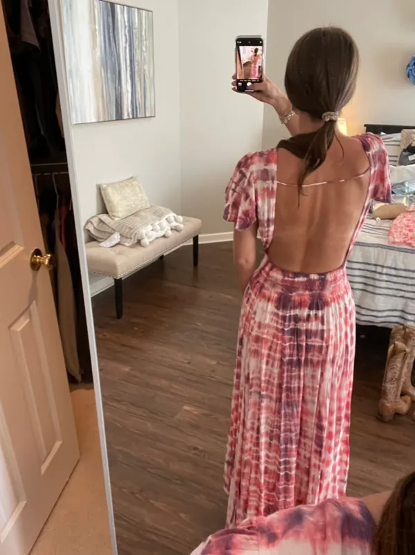 Tiare Hawaii Tie Dye Maxi Dress - Image 5