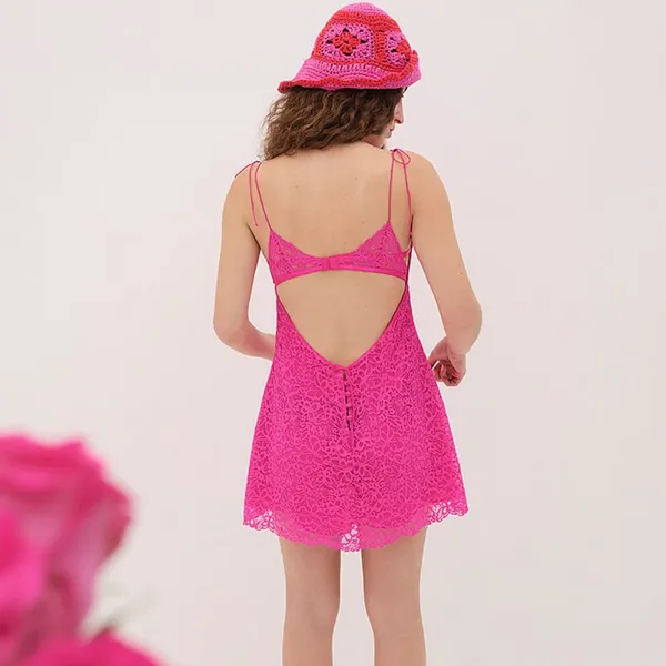 For love and lemons Butterfly Lace Slip Dress‎ - Image 2